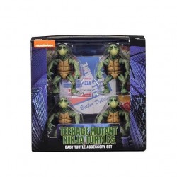 Pack 4 figuras Baby Turtles...